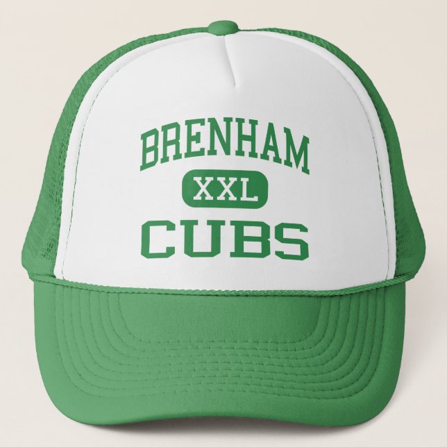 Brenham - Cubs - High School - Brenham Texas Trucker Hat (Front)