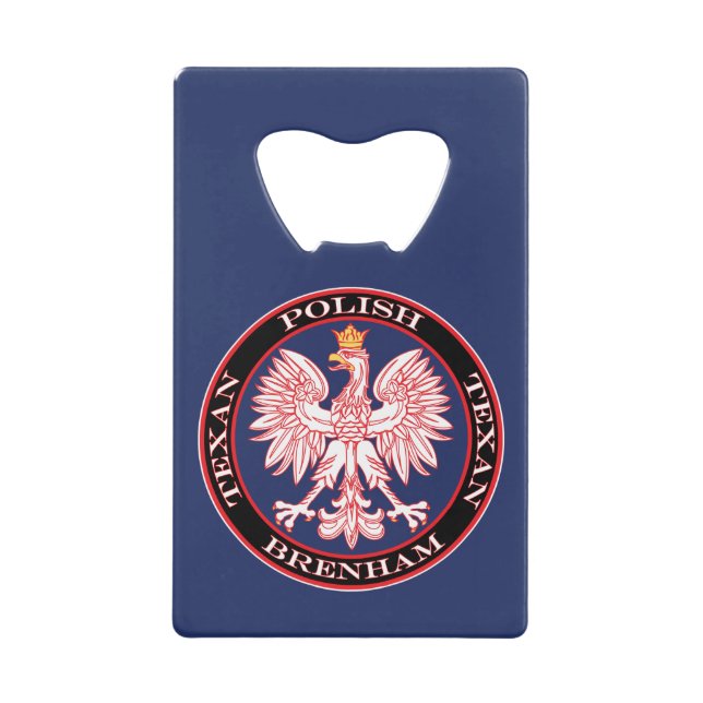 Brenham Round Polish Texan (Front)