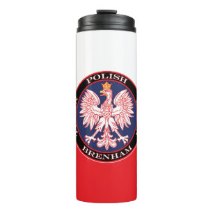 Brenham Round Polish Texan Thermal Tumbler