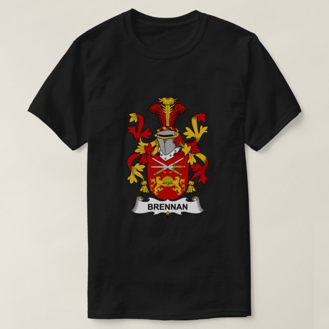 Brennan Coat of Arms - Family Crest Shirt Essentia (Design Front)