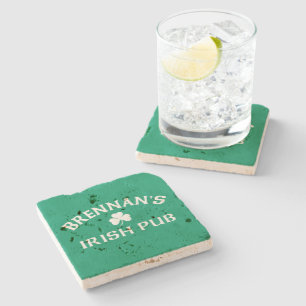 Brennan's Irish Pub Stone Coaster