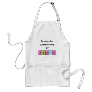 Brennon periodic table name apron