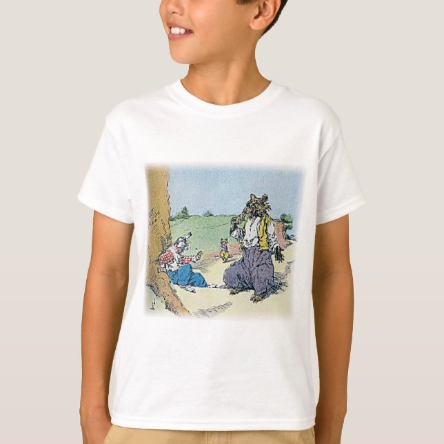 BRER RABBIT .........and the Brer Wolf came by T-Shirt (Front)