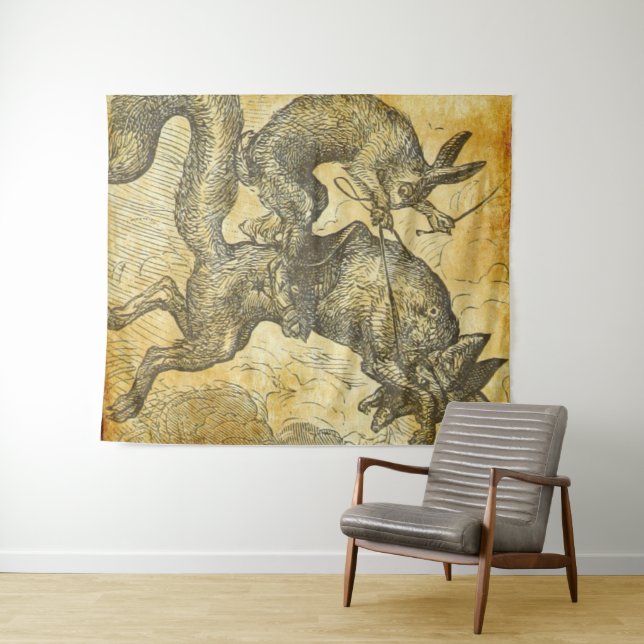 brer rabbit and the fox tapestry (In Situ (Horizontal))