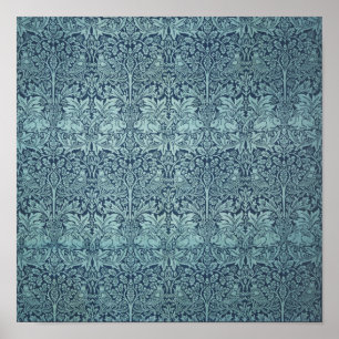 Brer Rabbit by William Morris, Textile Pattern Poster