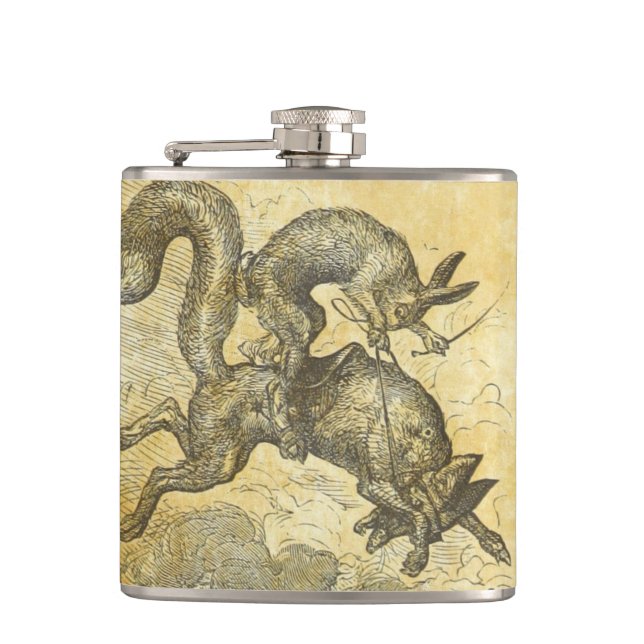 brer rabbit hip flask (Front)