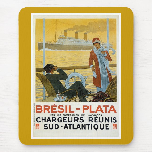 Bresil - Plata Mouse Pad (Front)