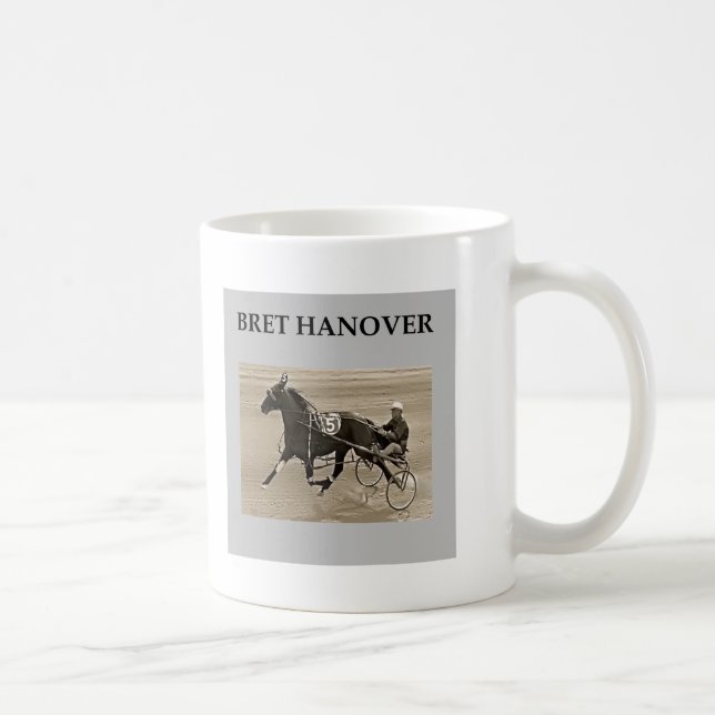 bret hanover harness racing coffee mug (Right)