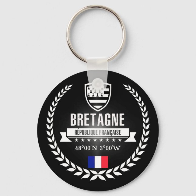 Bretagne Key Ring (Front)