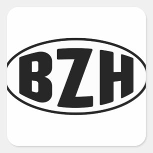 Breton BZH Brittany Breizh Square Sticker