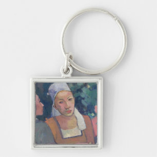 Breton Peasants, 1894 (oil on canvas) Key Ring
