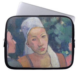 Breton Peasants, 1894 (oil on canvas) Laptop Sleeve