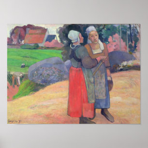 Breton Peasants, 1894 Poster