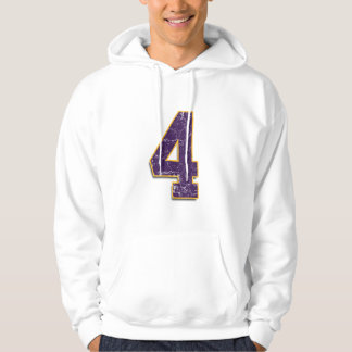 Brett Favre custom Vikings #4 Hooded Sweatshirt