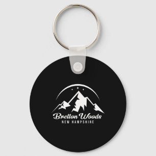 Bretton Woods New Hampshire Ski Resort Skiing Snow Key Ring
