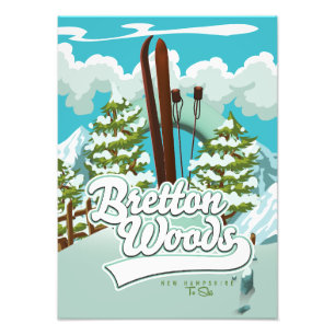 Bretton Woods New Hampshire To Ski Photo Print