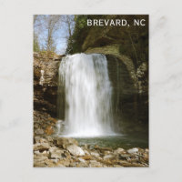 Brevard NC Looking Glass Falls Waterfall