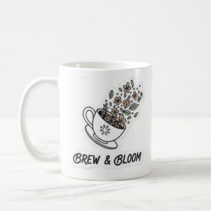 BREW AND BLOOM COFFEE MUG