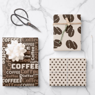 Brew & Bean 3 Wrapping Paper Sheet