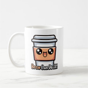 Brew Can Do It! Cute Coffee Pun Mug