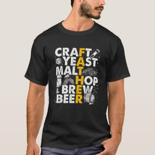 Brew Dad Beer Brewer Brewing Father Gift T Shirt