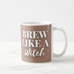 Brew Like a Witch Halloween Gift Coffee Mug