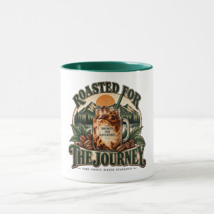 Brew Roam Repeat Vintage Iced Coffee Mountain Mug