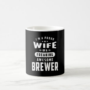 Brewer Job Title Tee Gift For Mens Womens Coffee Mug