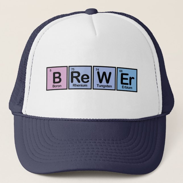 Brewer made of Elements Trucker Hat (Front)