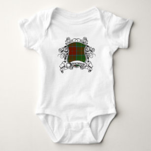 Brewer Tartan Shield Baby Bodysuit