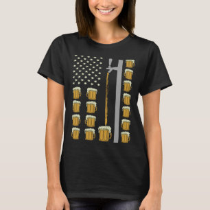 Brewery American Flag Craft Beer American Pride Pu T-Shirt