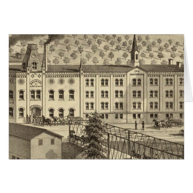 Brewery and malt house of A Reymann (Front Horizontal)