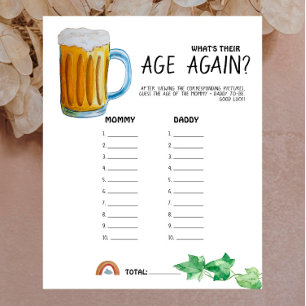 Brewery Baby - Colour - What's Their Age Again Gam