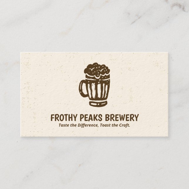 Brewery Business Card (Front)
