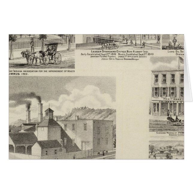 Brewery of Paul Reising, New Albany (Front Horizontal)