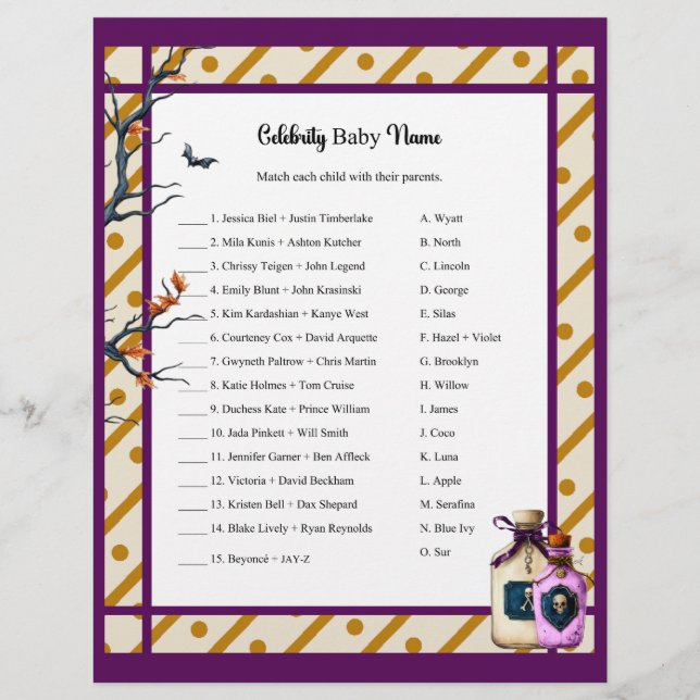 Brewing A Baby_ Celebrity Baby Game Custom Letterhead (Front)