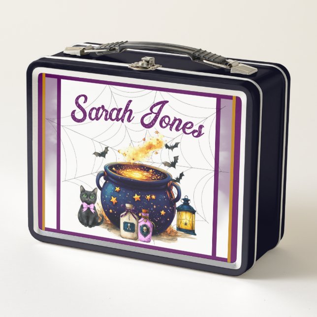 Brewing A Baby Metal Lunch Box (Front)