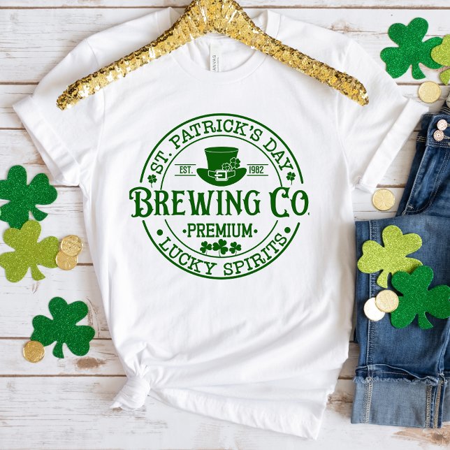 Brewing Co. Irish Pub St. Patrick's Day T-Shirt (Creator Uploaded)
