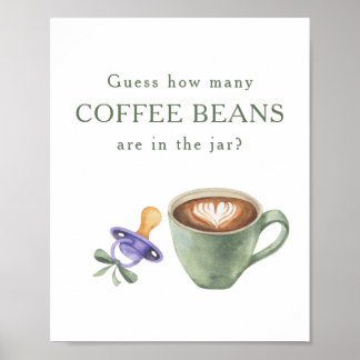 Brewing coffee - How many coffee beans Poster