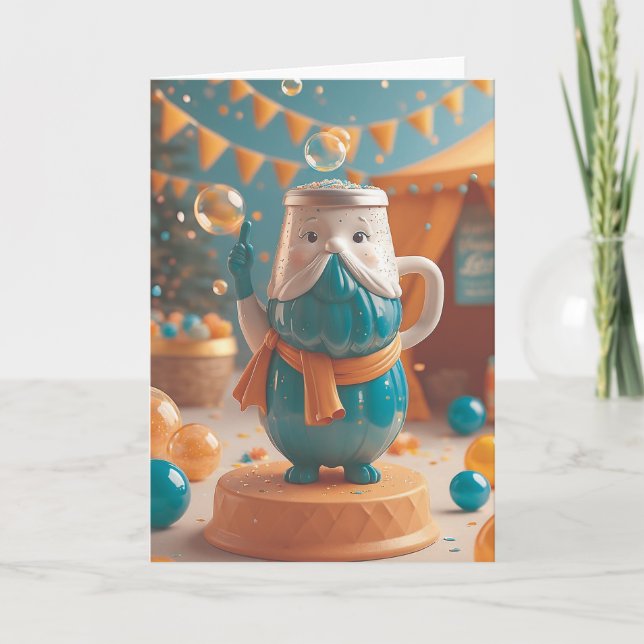 Brewing Up Birthday Cheer Card (Front)