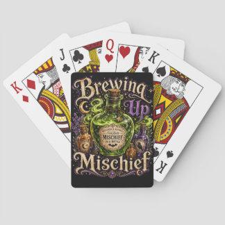“Brewing Up Mischief” Playing Cards
