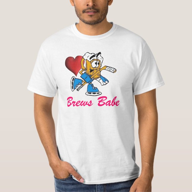 Brews Babe T-Shirt (Front)