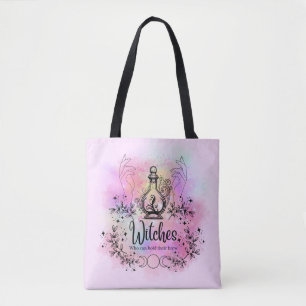 Brews & Spells: Witches Who Can Drink Design Tote Bag