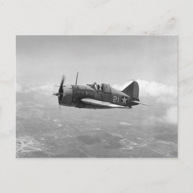 Brewster Buffalo Postcard (Front)