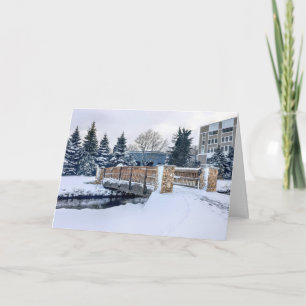 Brewster Gardens in February Card