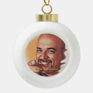 Brewster J. Snowflake Framed Ornament