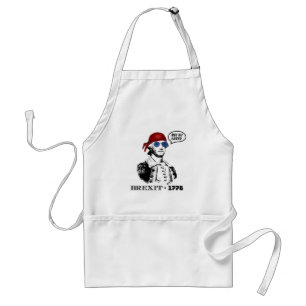 Brexit 1776 George Washington Cool Sunglasses Standard Apron