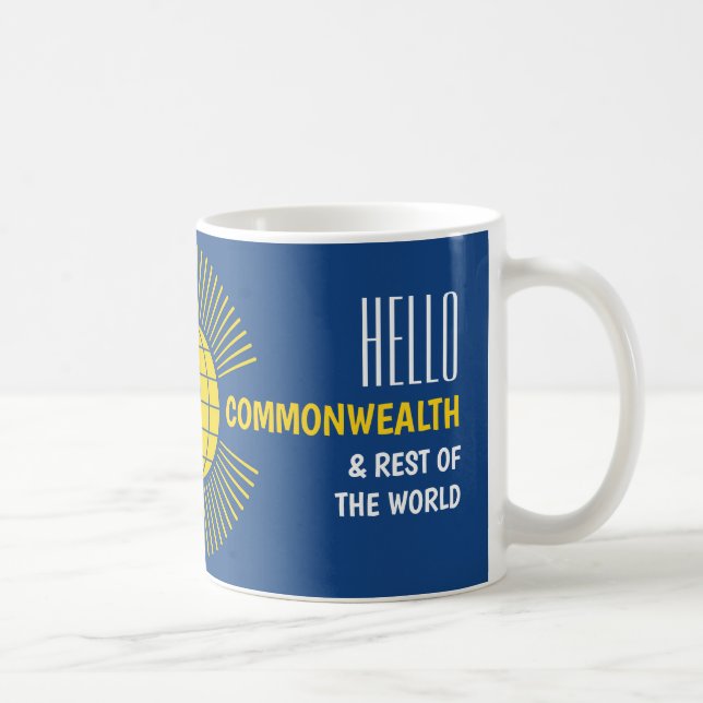 BREXIT Goodbye Europe Hello COMMONWEALTH Coffee Mug (Right)