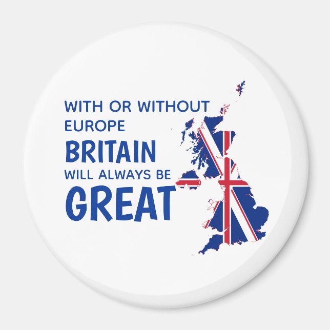 BREXIT GREAT BRITAIN EUROPE MAGNET (Front)