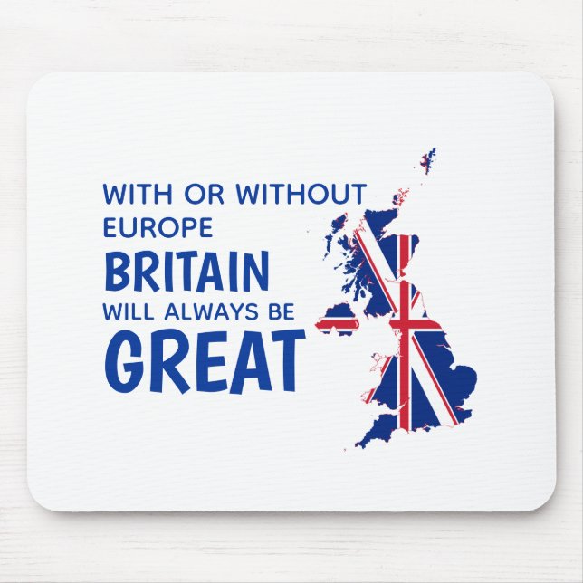 BREXIT GREAT BRITAIN EUROPE MOUSE PAD (Front)